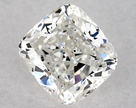 GIA 0.77 Carat H-VS2 Very Good Cut Cushion Modified Diamond